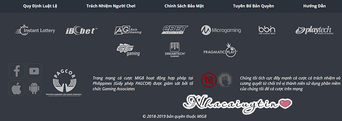 phốt nhà cái mig8