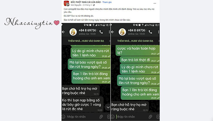 ontop88 lừa đảo như thế nào