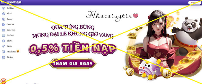 Ontop88 lừa đảo